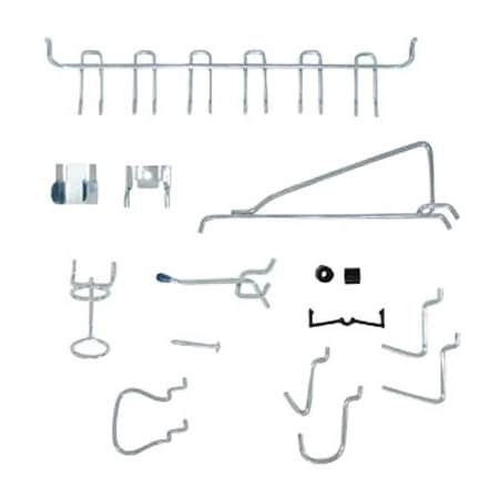 Crawford Products 47PC Peg Hook ASST 1851A